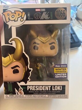 Funko President Loki Gold & Green Vinyl Figure - Limited Edition
